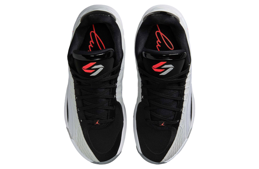 Jordan Luka 4 “Black / Summit White / Bright Crimson”