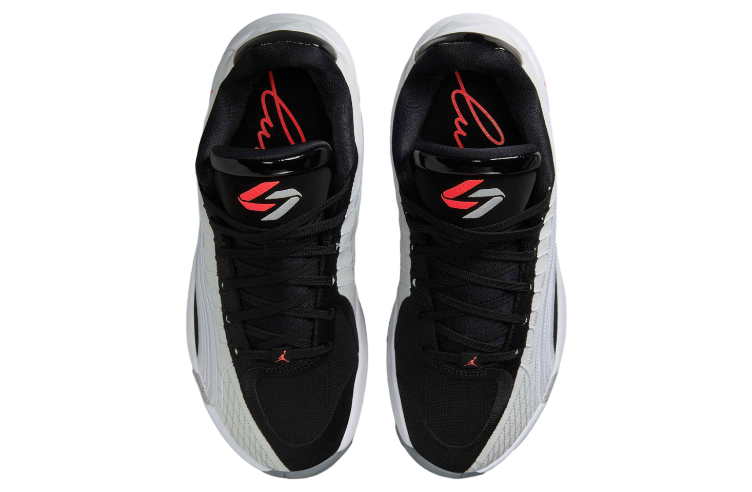 Jordan Luka 4 “Black / Summit White / Bright Crimson”
