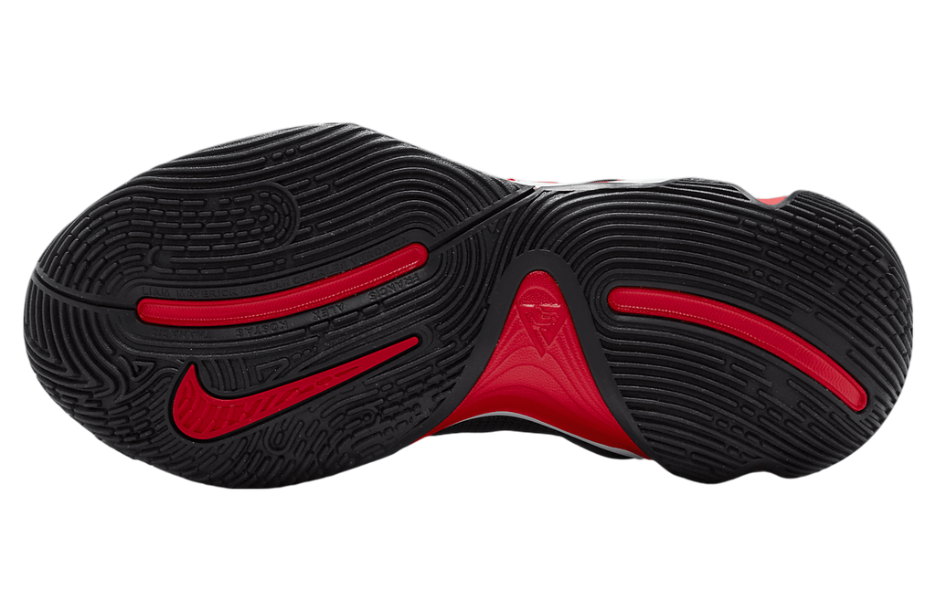 Nike Giannis Immortality 3 "Black / Pure Platinum / University Red"