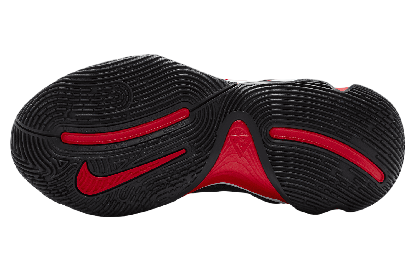 Nike Giannis Immortality 3 "Black / Pure Platinum / University Red"
