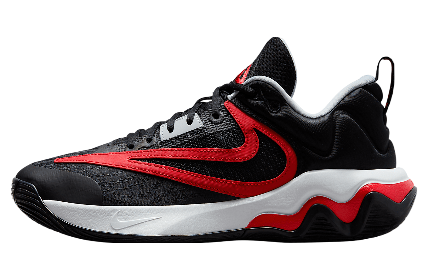 Nike Giannis Immortality 3 "Black / Pure Platinum / University Red"