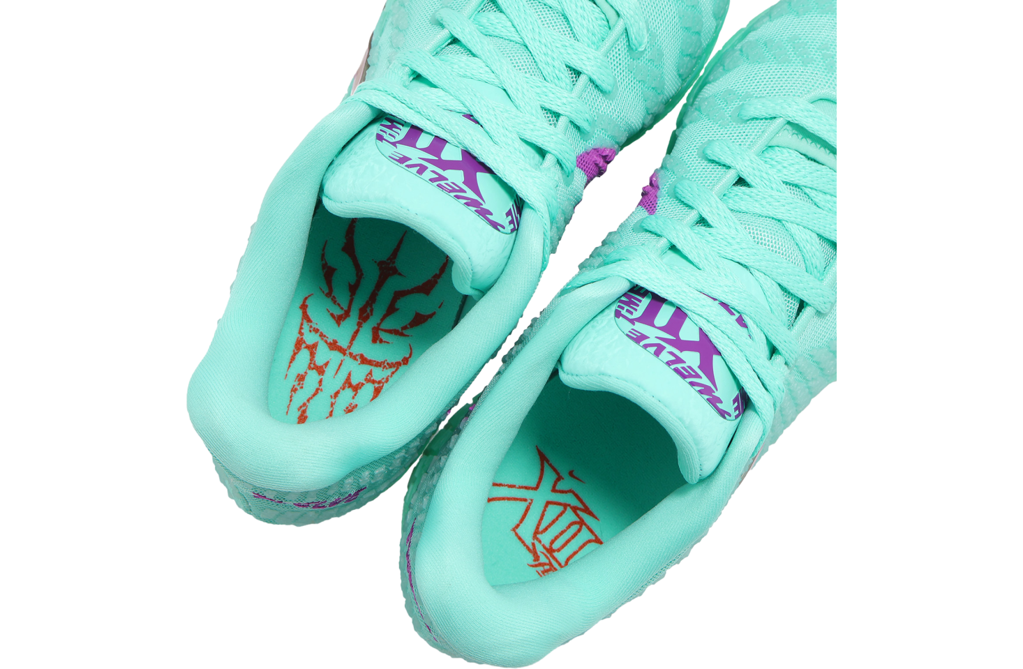 Nike Ja 3 “12 Bleached Turq / Safety Orange”