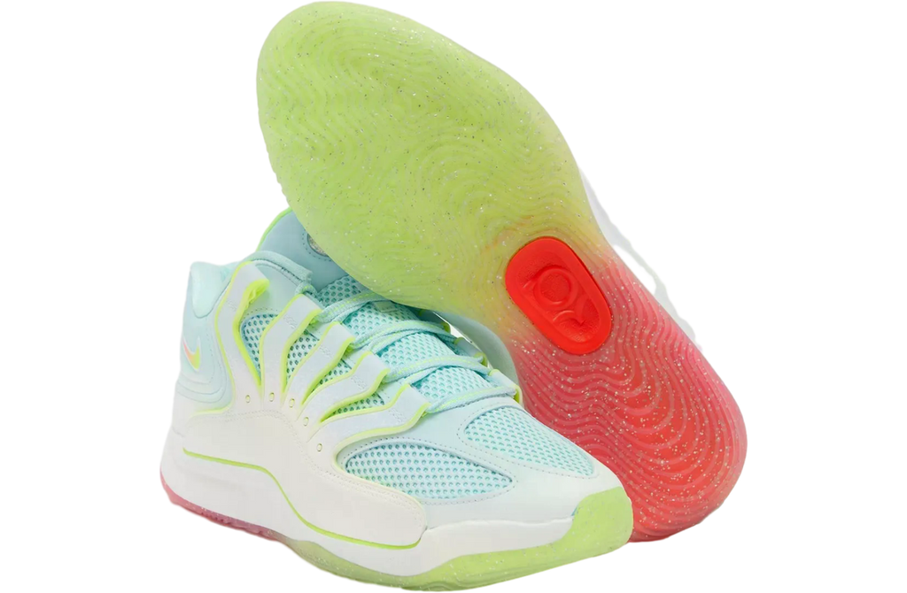Nike KD 18 “White / Volt“
