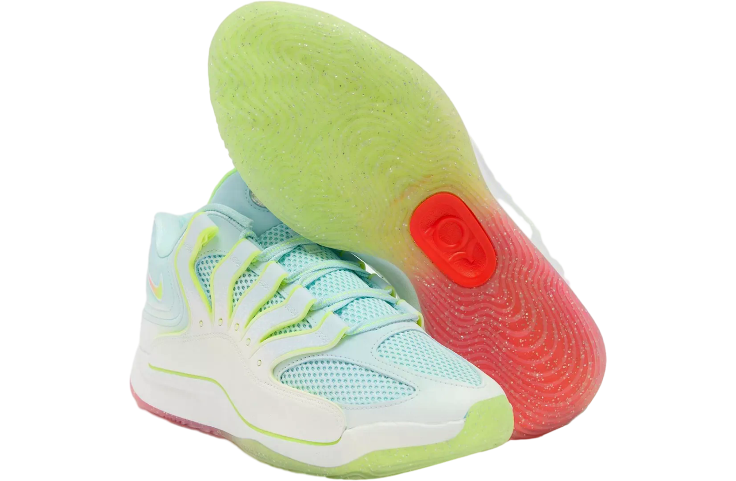 Nike KD 18 “White / Volt“