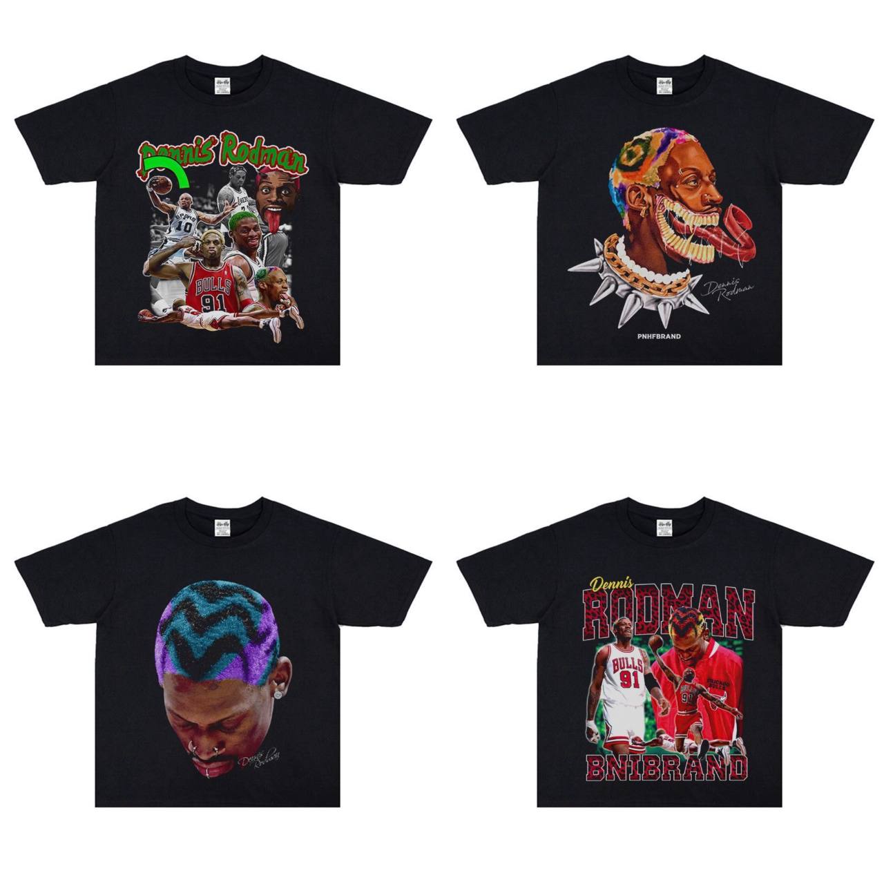T-Shirts D.Rodman (2-st pack)