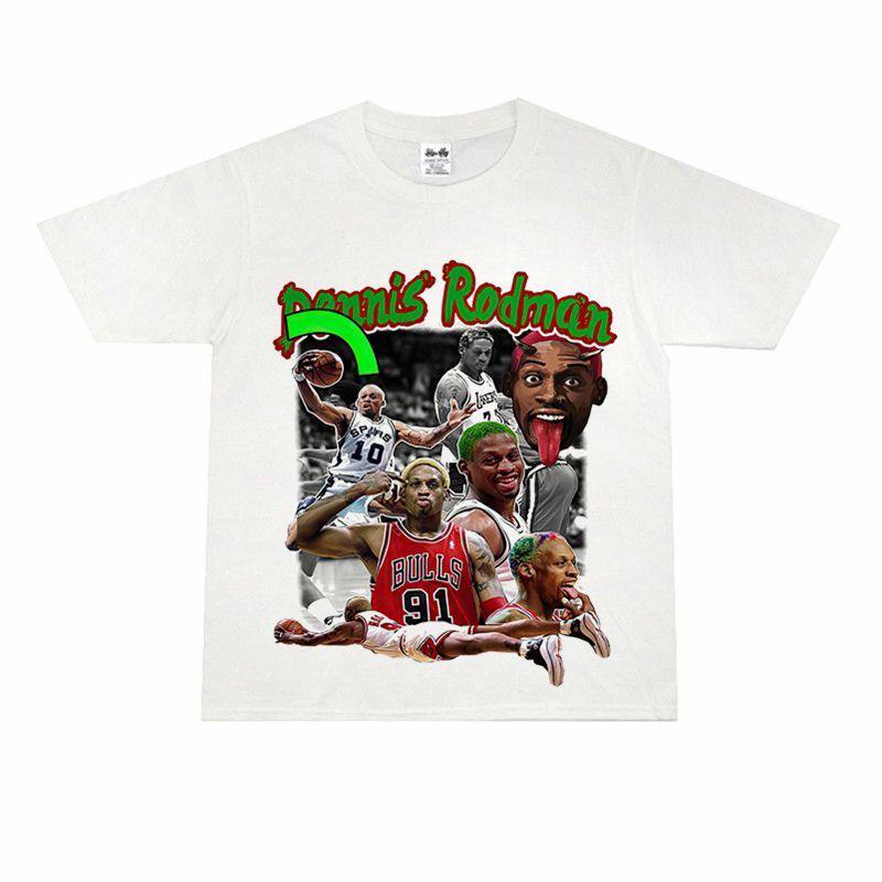 T-Shirts D.Rodman (white pack)