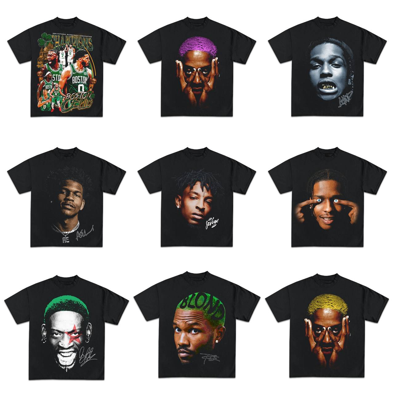 T-Shirts Dark Icons Pack